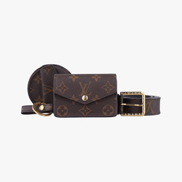 Daily Multi Pocket BeltBrownMonogram CanvasM0236UCT4129デイリー マルチ ポケット ベルトモノグラム/ブラウン系モノグラムキャンバスM0236UCT4129