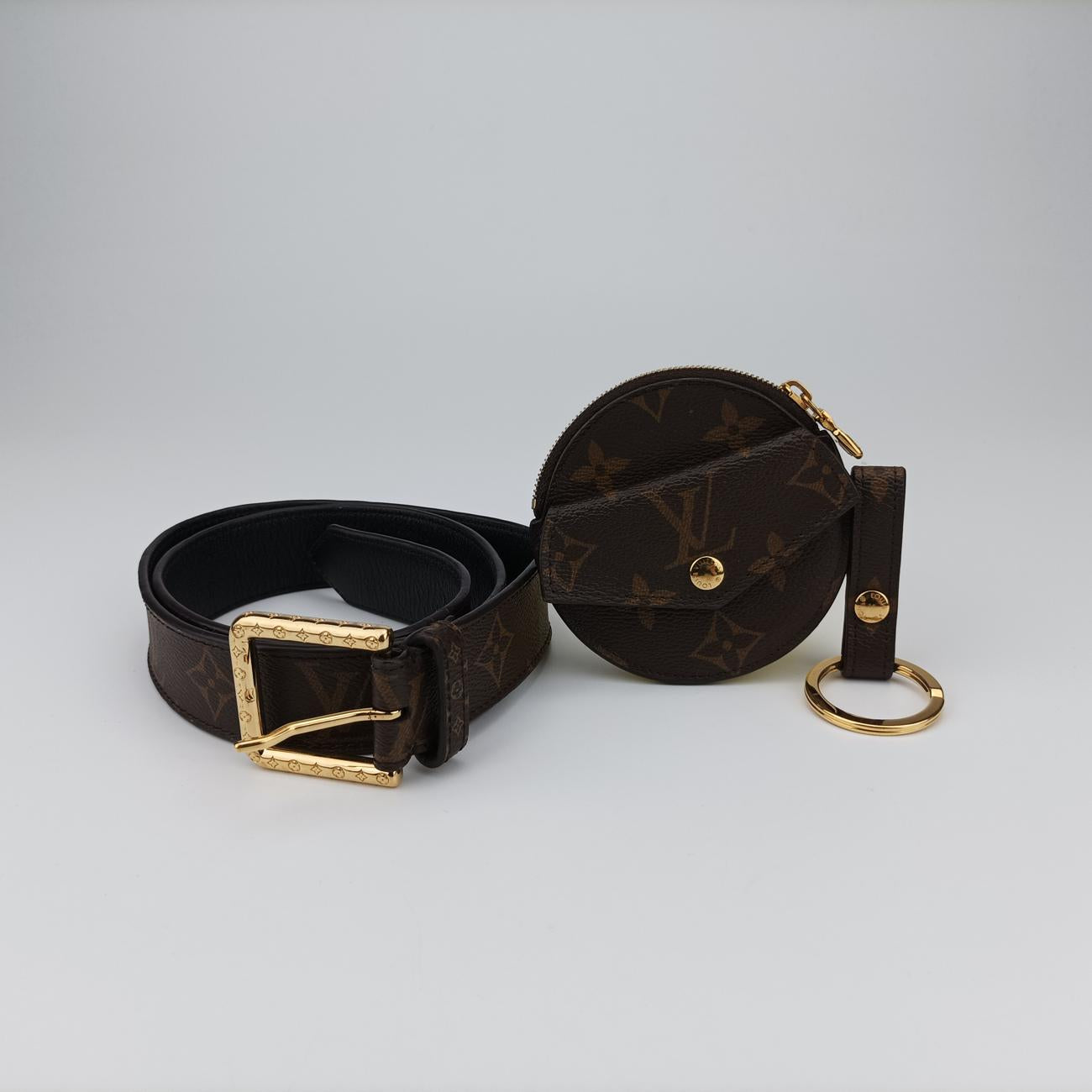 Daily Multi Pocket BeltBrownMonogram CanvasM0236UCT4129デイリー マルチ ポケット ベルトモノグラム/ブラウン系モノグラムキャンバスM0236UCT4129