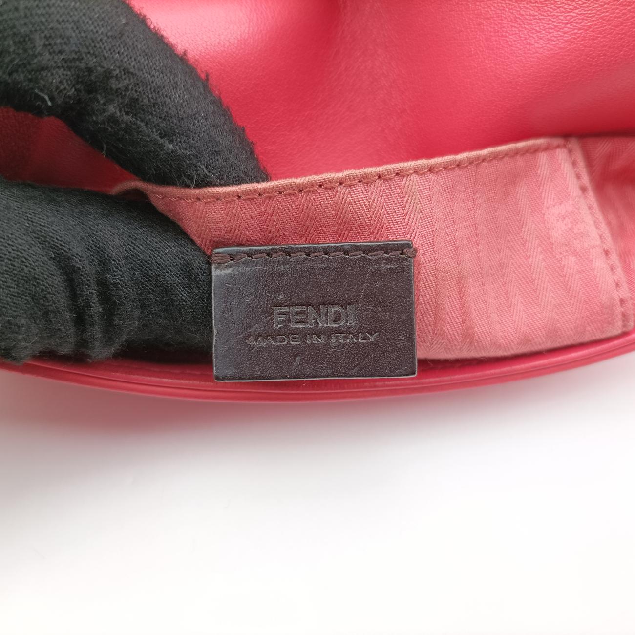 Fendista PochettePinkLeather8M02768M0276-D16 148-0053フェンディスタ ポシェットピンクレザー8M02768M0276-D16 148-0053
