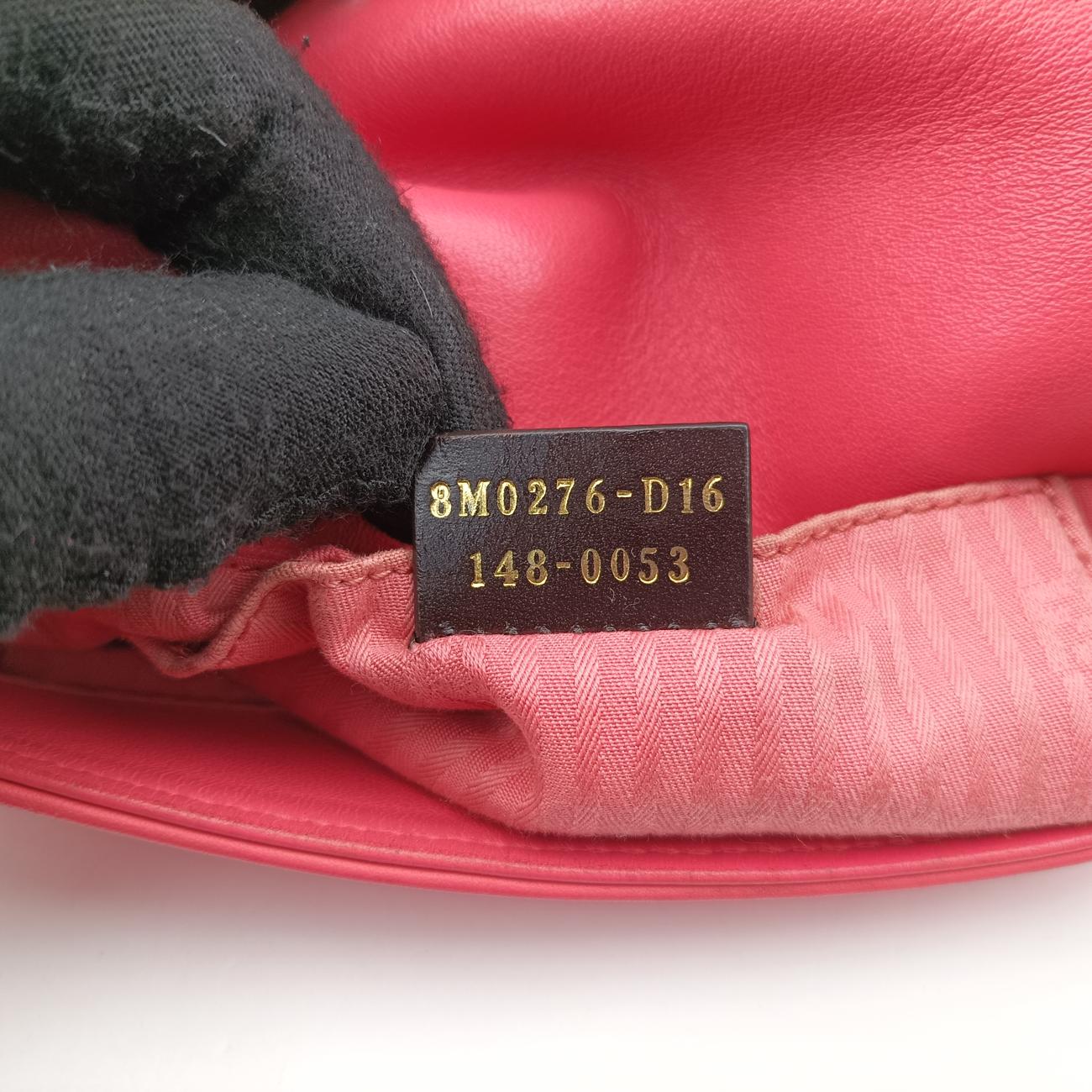 Fendista PochettePinkLeather8M02768M0276-D16 148-0053フェンディスタ ポシェットピンクレザー8M02768M0276-D16 148-0053
