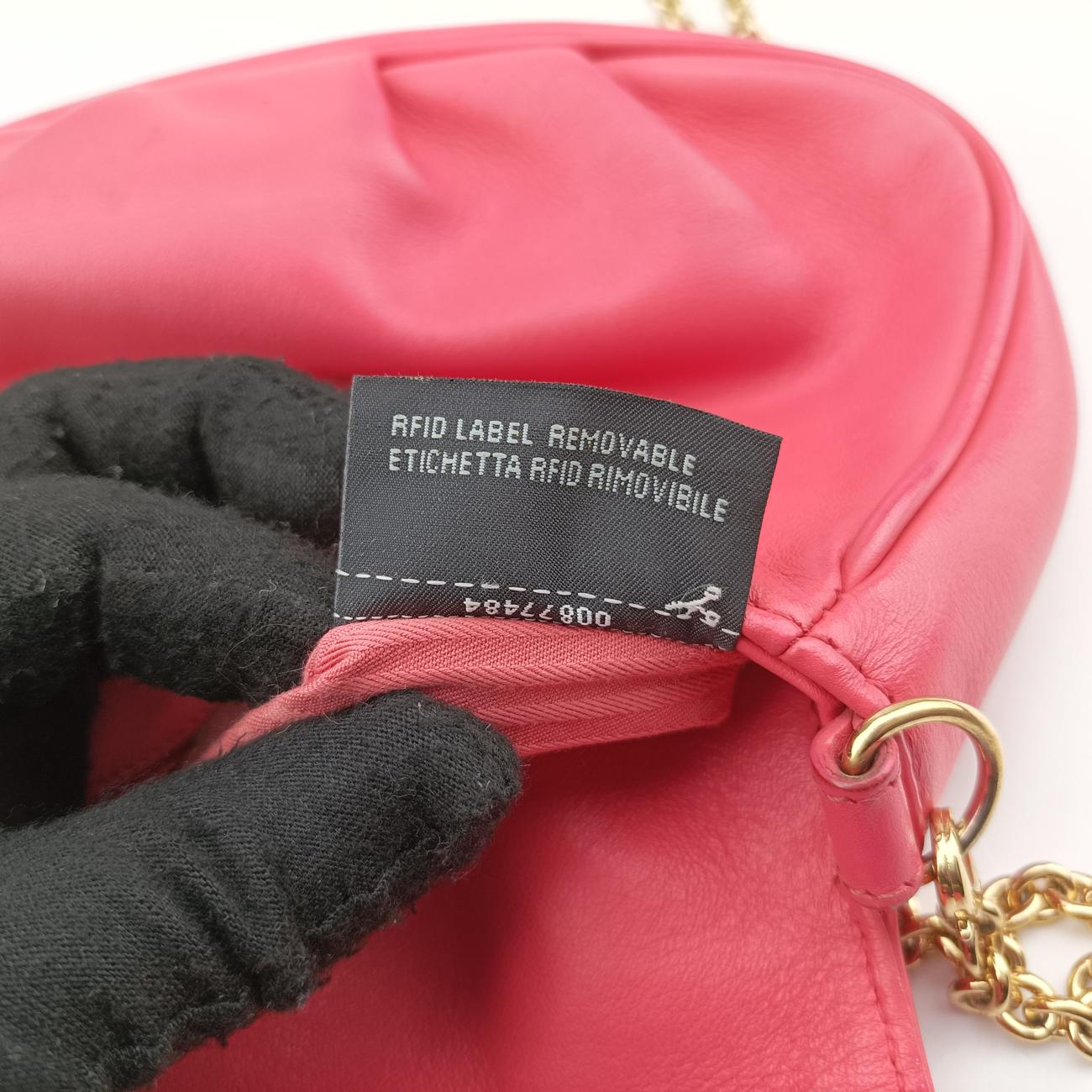 Fendista PochettePinkLeather8M02768M0276-D16 148-0053フェンディスタ ポシェットピンクレザー8M02768M0276-D16 148-0053
