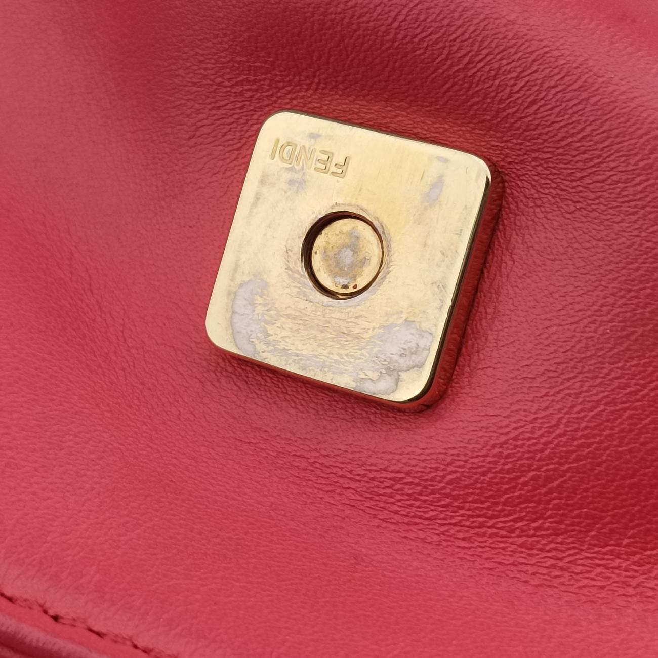 Fendista PochettePinkLeather8M02768M0276-D16 148-0053フェンディスタ ポシェットピンクレザー8M02768M0276-D16 148-0053