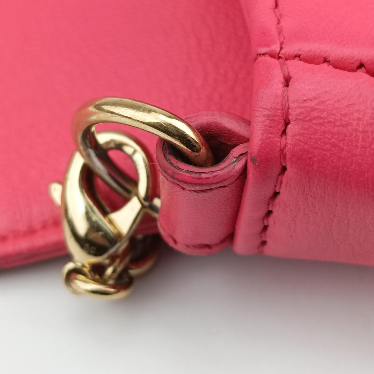 Fendista PochettePinkLeather8M02768M0276-D16 148-0053フェンディスタ ポシェットピンクレザー8M02768M0276-D16 148-0053