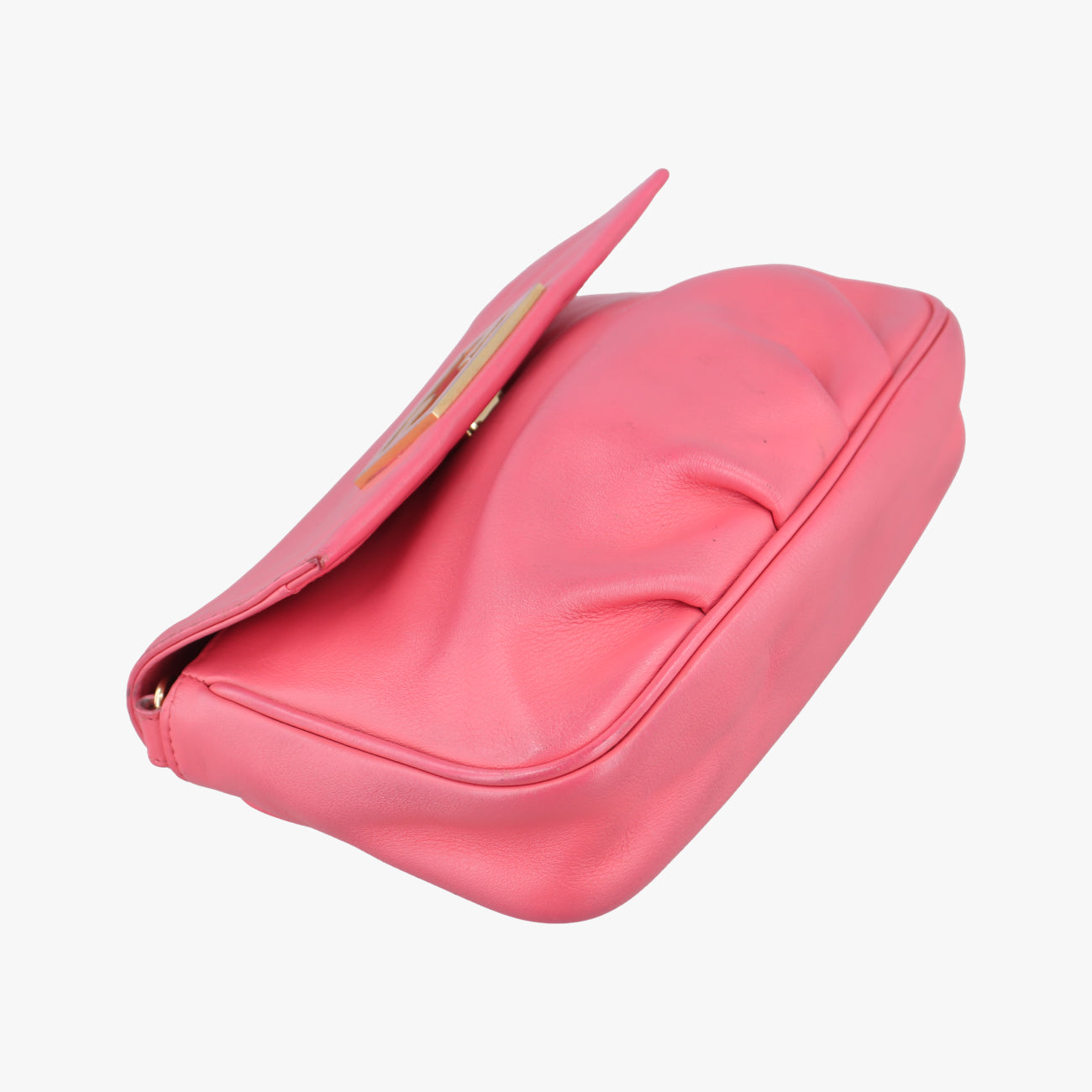 Fendista PochettePinkLeather8M02768M0276-D16 148-0053フェンディスタ ポシェットピンクレザー8M02768M0276-D16 148-0053