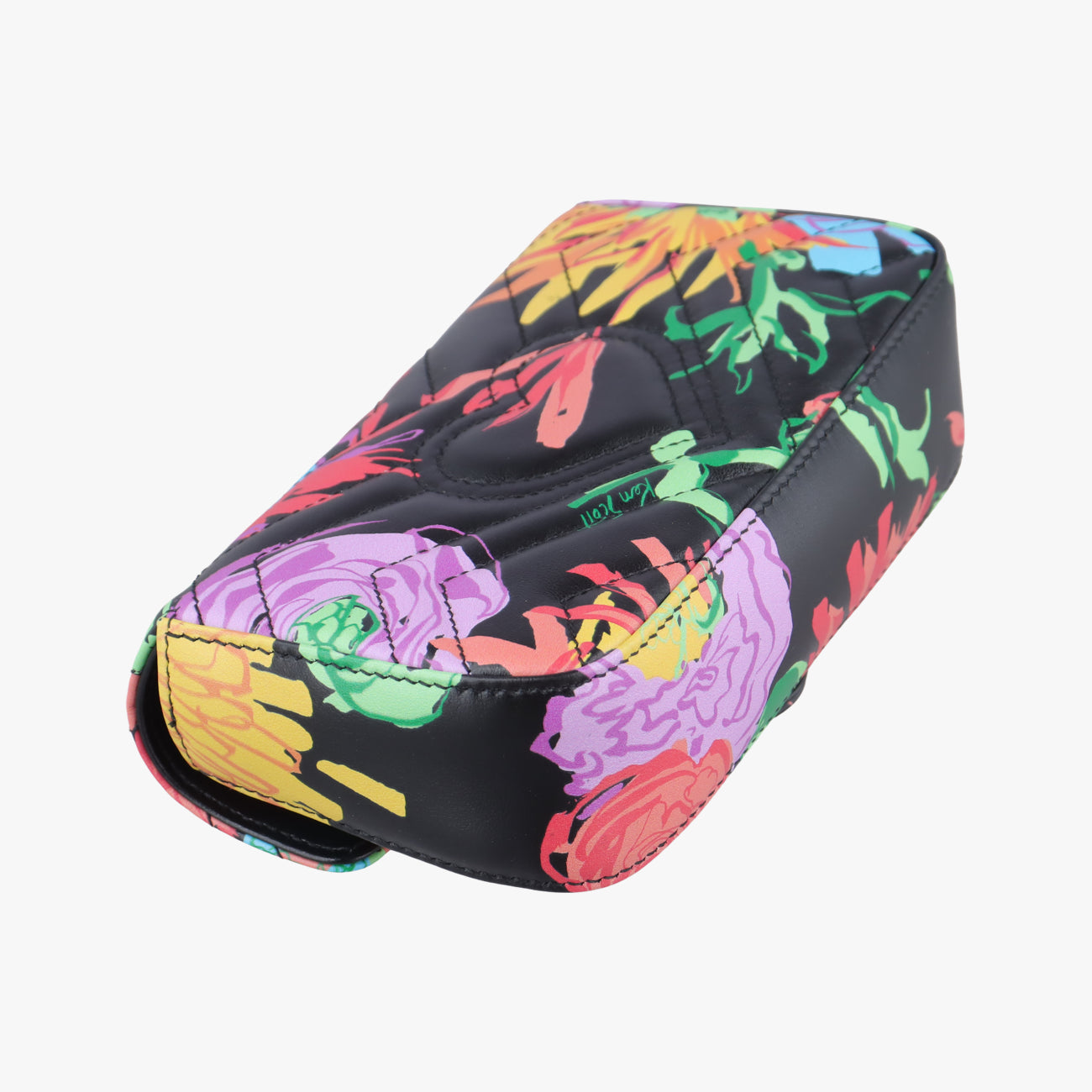 GG MarmontBlack×MulticolourLeather476433GGマーモントブラック×マルチカラーレザー476433
