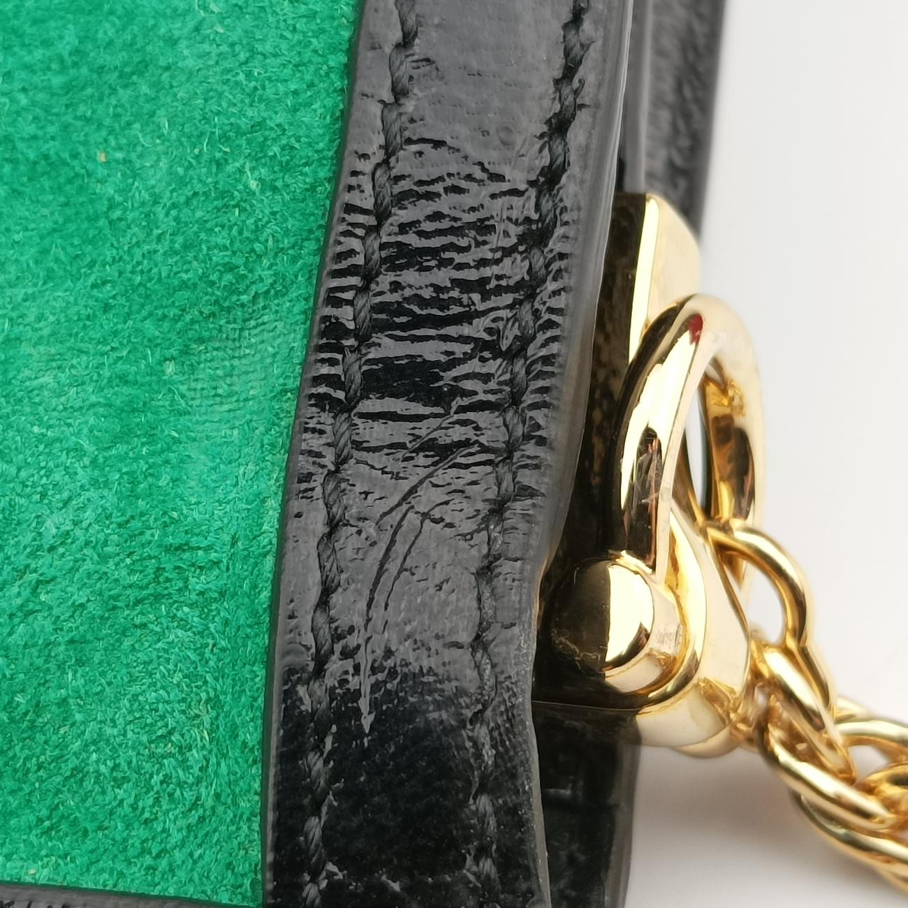 OphidiaGreen x black x redsuede503877A024101296オフィディアグリーン×ブラック×レッドスエード503877A024101296