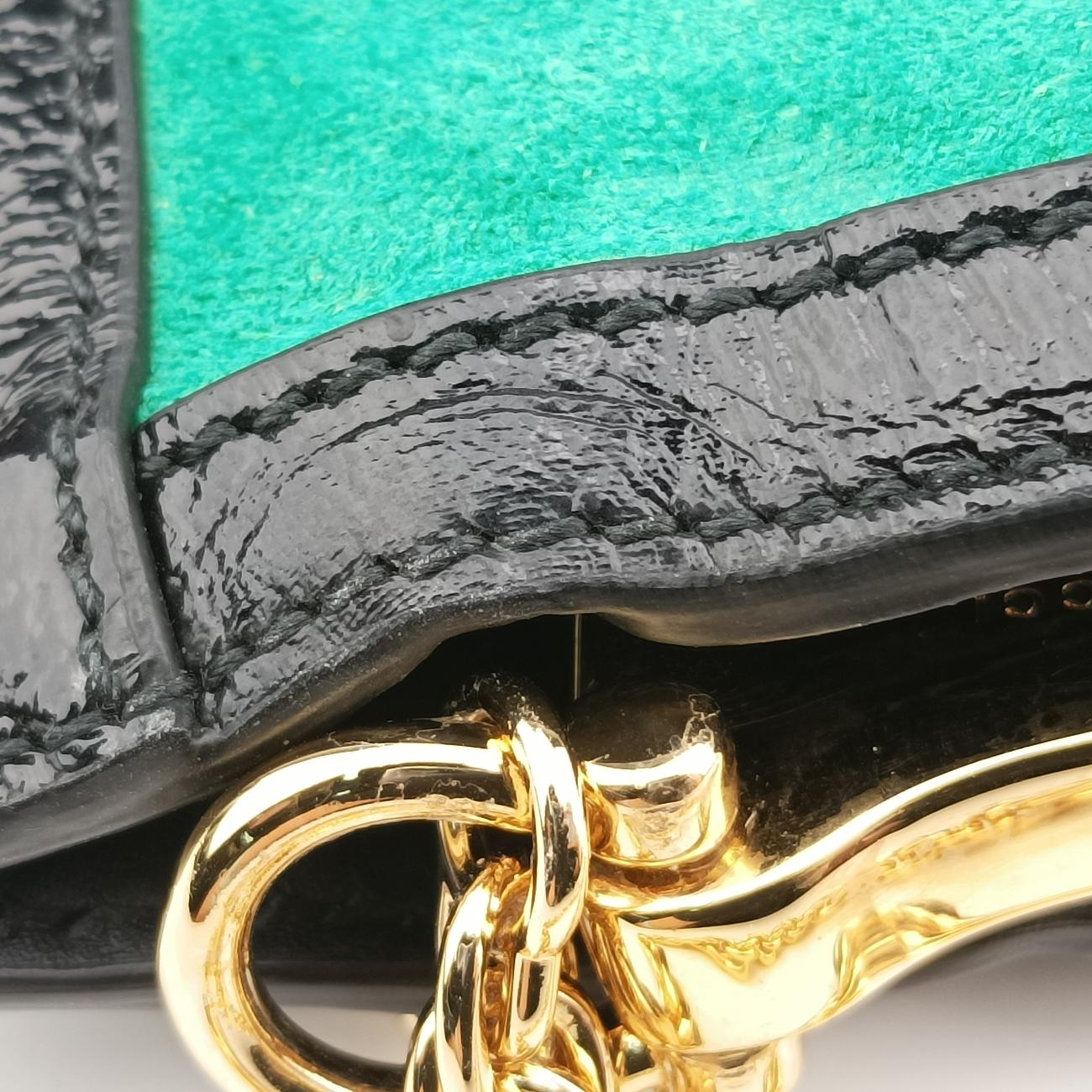 OphidiaGreen x black x redsuede503877A024101296オフィディアグリーン×ブラック×レッドスエード503877A024101296