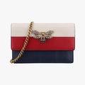 Queen MargaretIvory x Red x NavyLeather476079クィーンマーガレットアイボリー×レッド×ネイビーレザー476079