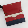 Queen MargaretIvory x Red x NavyLeather476079クィーンマーガレットアイボリー×レッド×ネイビーレザー476079