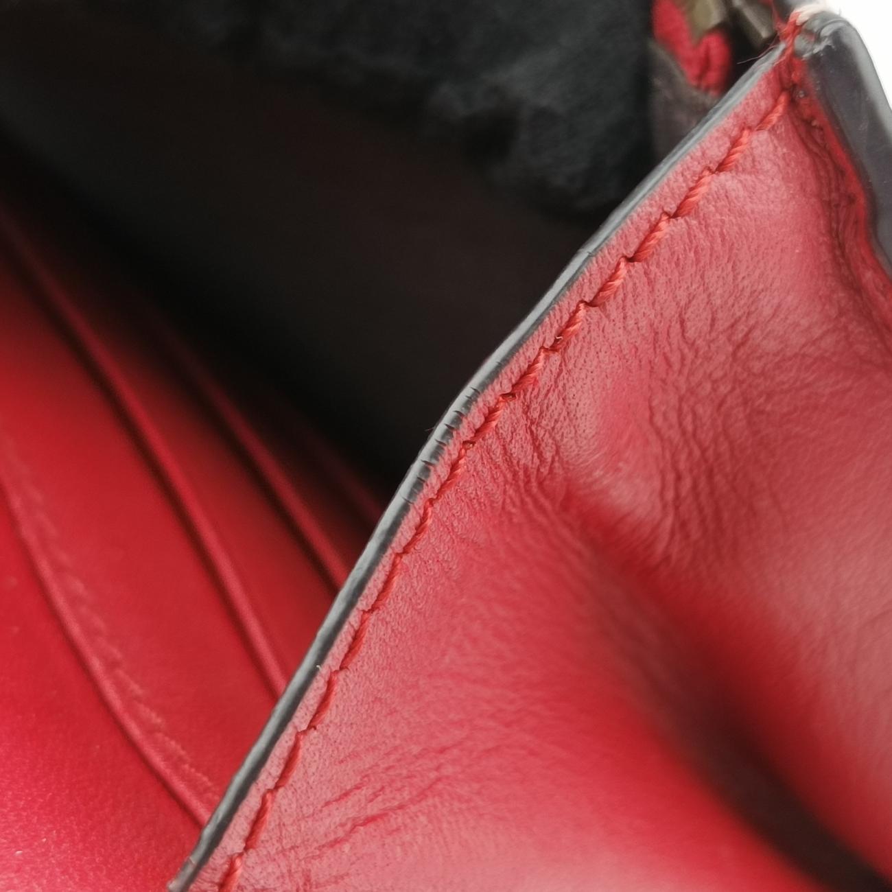 Queen MargaretIvory x Red x NavyLeather476079クィーンマーガレットアイボリー×レッド×ネイビーレザー476079