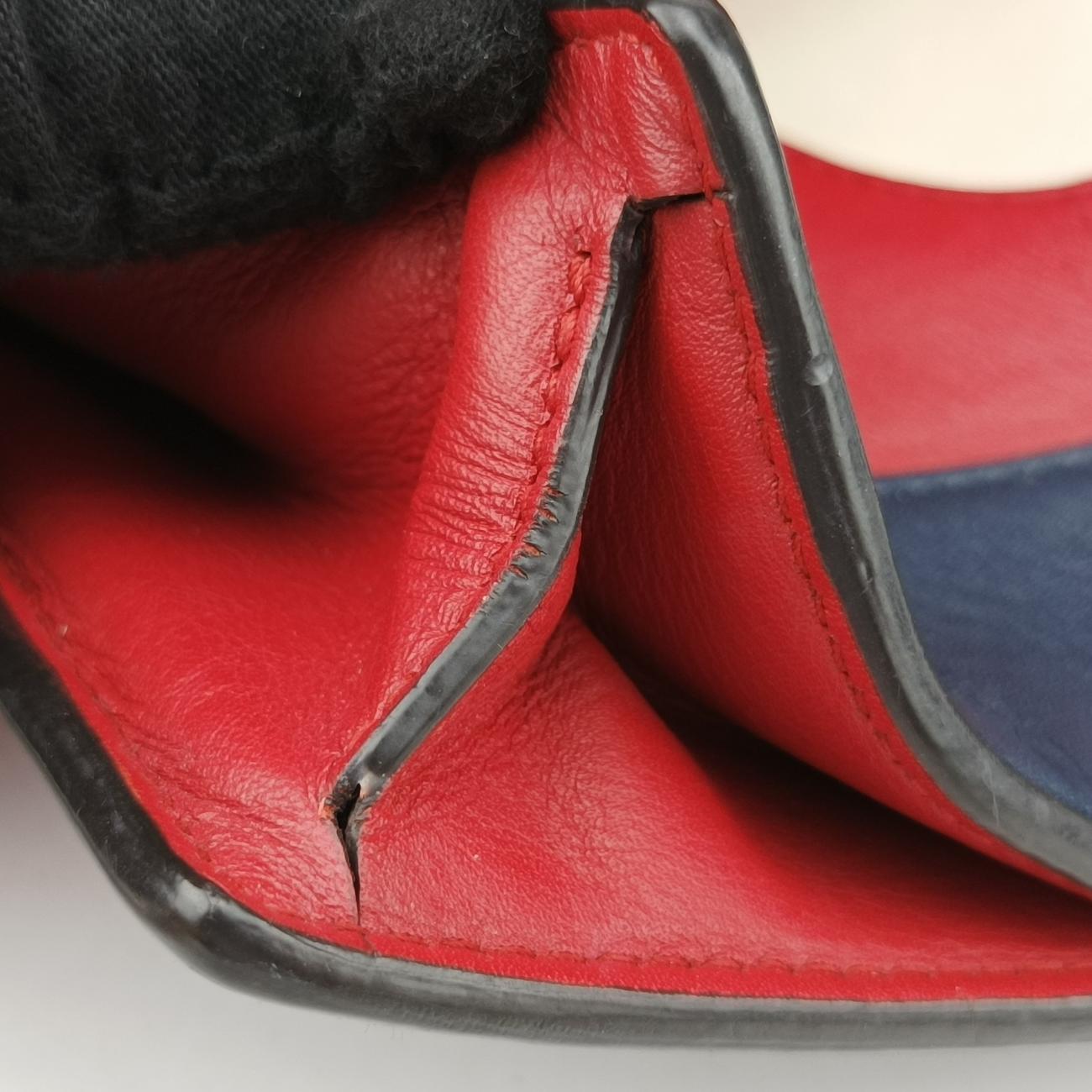 Queen MargaretIvory x Red x NavyLeather476079クィーンマーガレットアイボリー×レッド×ネイビーレザー476079