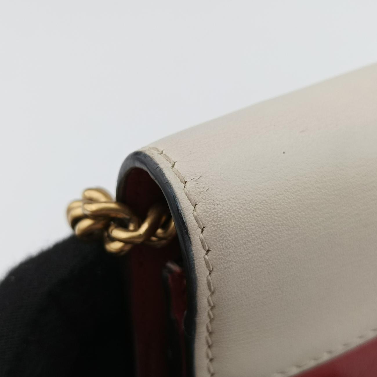Queen MargaretIvory x Red x NavyLeather476079クィーンマーガレットアイボリー×レッド×ネイビーレザー476079