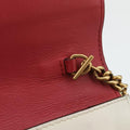 Queen MargaretIvory x Red x NavyLeather476079クィーンマーガレットアイボリー×レッド×ネイビーレザー476079