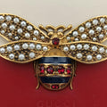 Queen MargaretIvory x Red x NavyLeather476079クィーンマーガレットアイボリー×レッド×ネイビーレザー476079