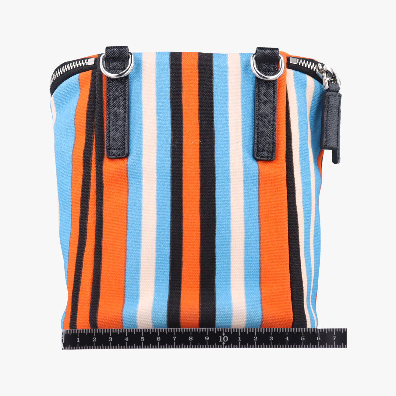 Pochette Triangle Logo StripeMulticolourCanvas2VH147トライアングルロゴ ストライプマルチカラーキャンバス2VH147