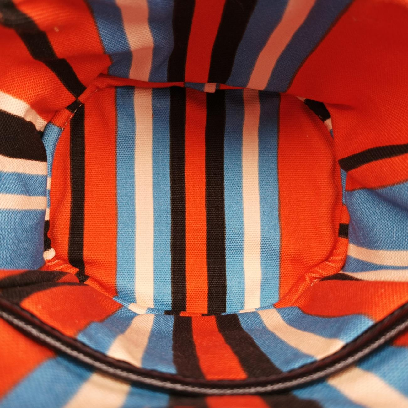 Pochette Triangle Logo StripeMulticolourCanvas2VH147トライアングルロゴ ストライプマルチカラーキャンバス2VH147