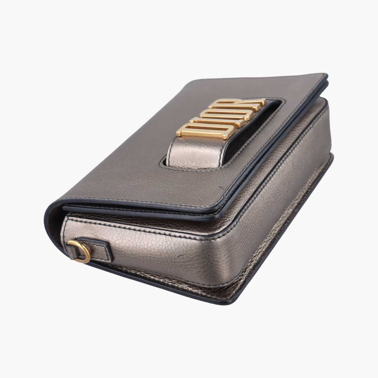 DiorevolutionGoldenLeather19-MA-0158ディオール エボリューション フラップゴールドレザー19-MA-0158
