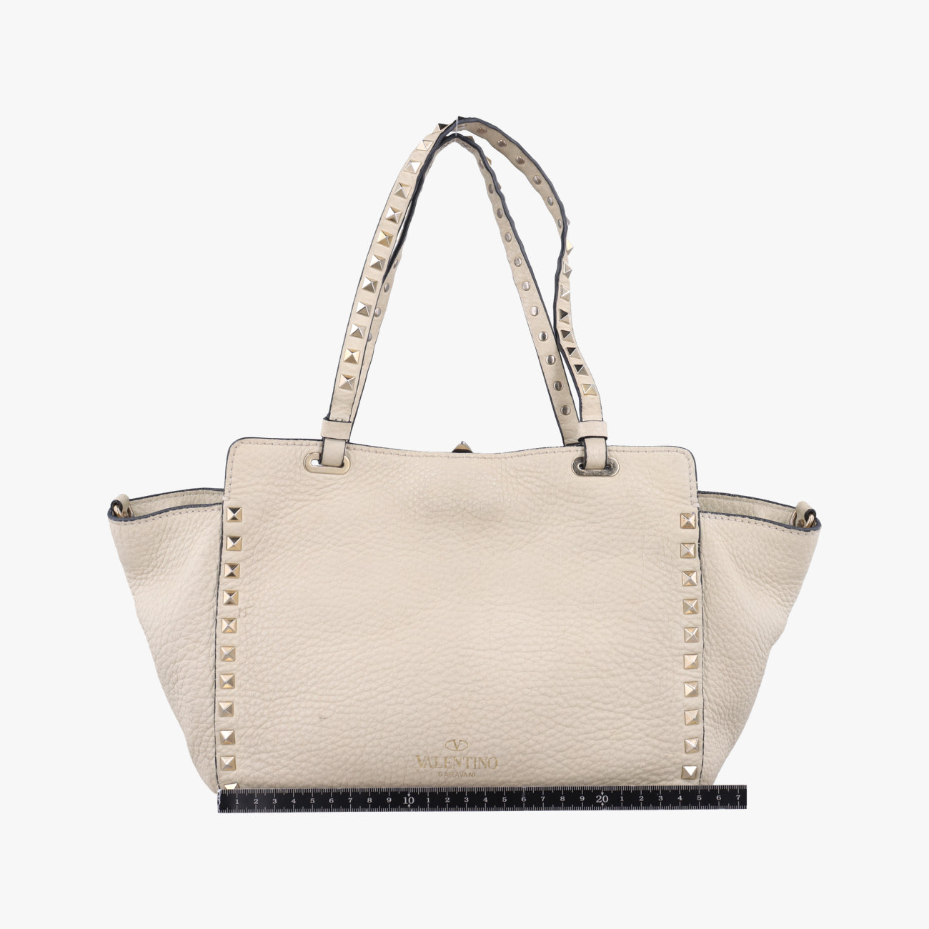 RockstudWhiteLeatherLot number unknownロックスタッズホワイトレザー製番不明