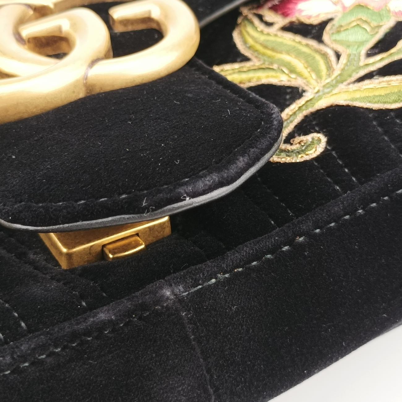 GG MarmontBlackvelour443496B023406581GGマーモントブラックベロア443496B023406581
