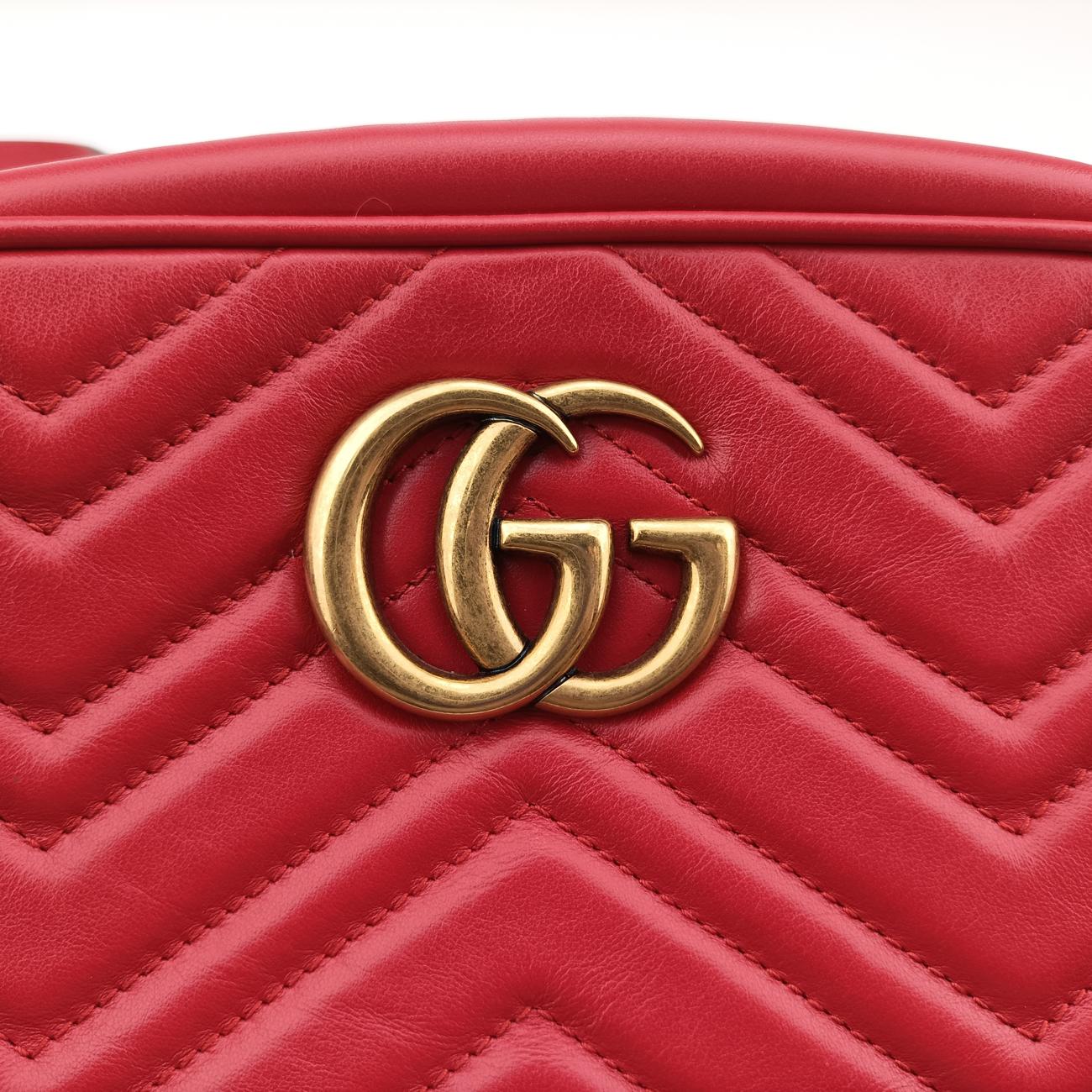 GG MarmontRedLeather447632B024160248GGマーモントレッドレザー447632B024160248