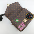 Pochette MeTIS MMBrown×multicolorMonogram PatchesM43991DR2198ポシェット メティスモノグラム/ブラウン系×マルチカラーモノグラムパッチーズM43991DR2198