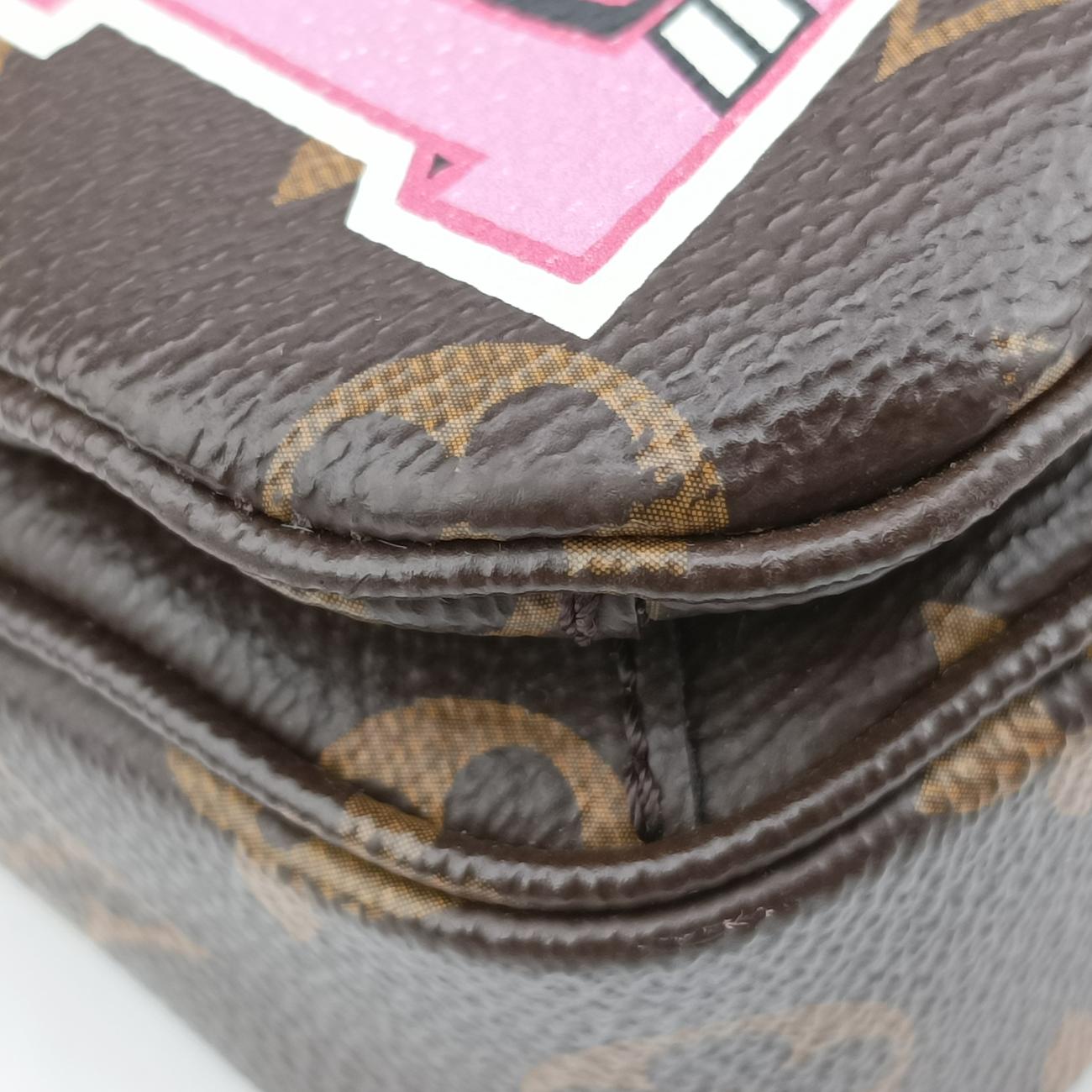 Pochette MeTIS MMBrown×multicolorMonogram PatchesM43991DR2198ポシェット メティスモノグラム/ブラウン系×マルチカラーモノグラムパッチーズM43991DR2198