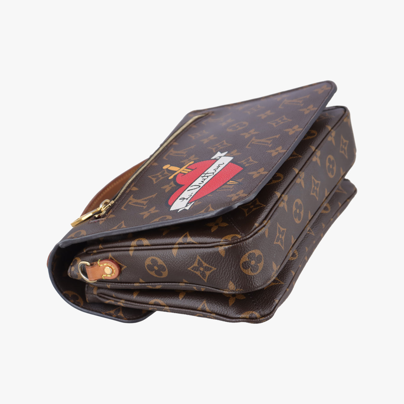 Pochette MeTIS MMBrown×multicolorMonogram PatchesM43991DR2198ポシェット メティスモノグラム/ブラウン系×マルチカラーモノグラムパッチーズM43991DR2198