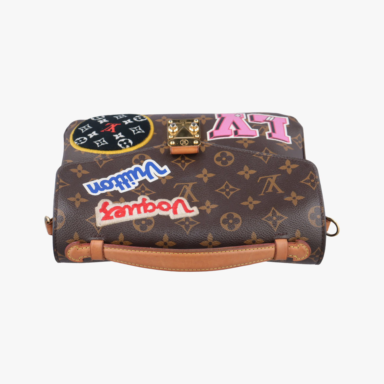 Pochette MeTIS MMBrown×multicolorMonogram PatchesM43991DR2198ポシェット メティスモノグラム/ブラウン系×マルチカラーモノグラムパッチーズM43991DR2198