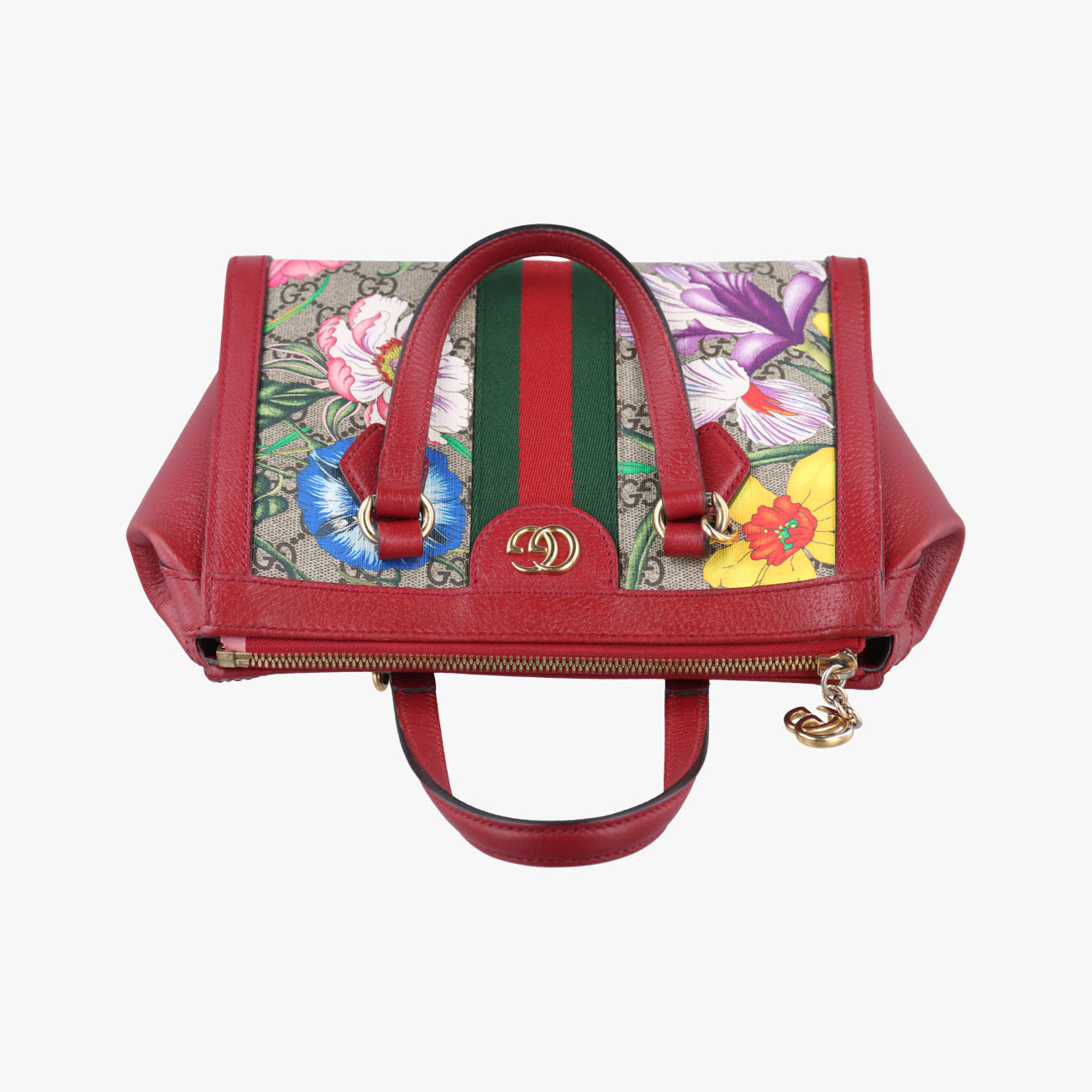 OphidiaBeige×Red×MulticolourPVC coated canvas x leather547551A030893389オフィディアベージュ×レッド×マルチカラーPVCコーティングキャンバス×レザー547551A030893389