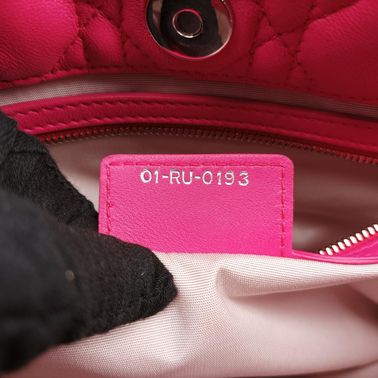 Kanage Soft ShoppingPink×Light pinklambskin01-RU-0193カナージュ ソフト ショッピングピンク×ライトピンクラムスキン01-RU-0193