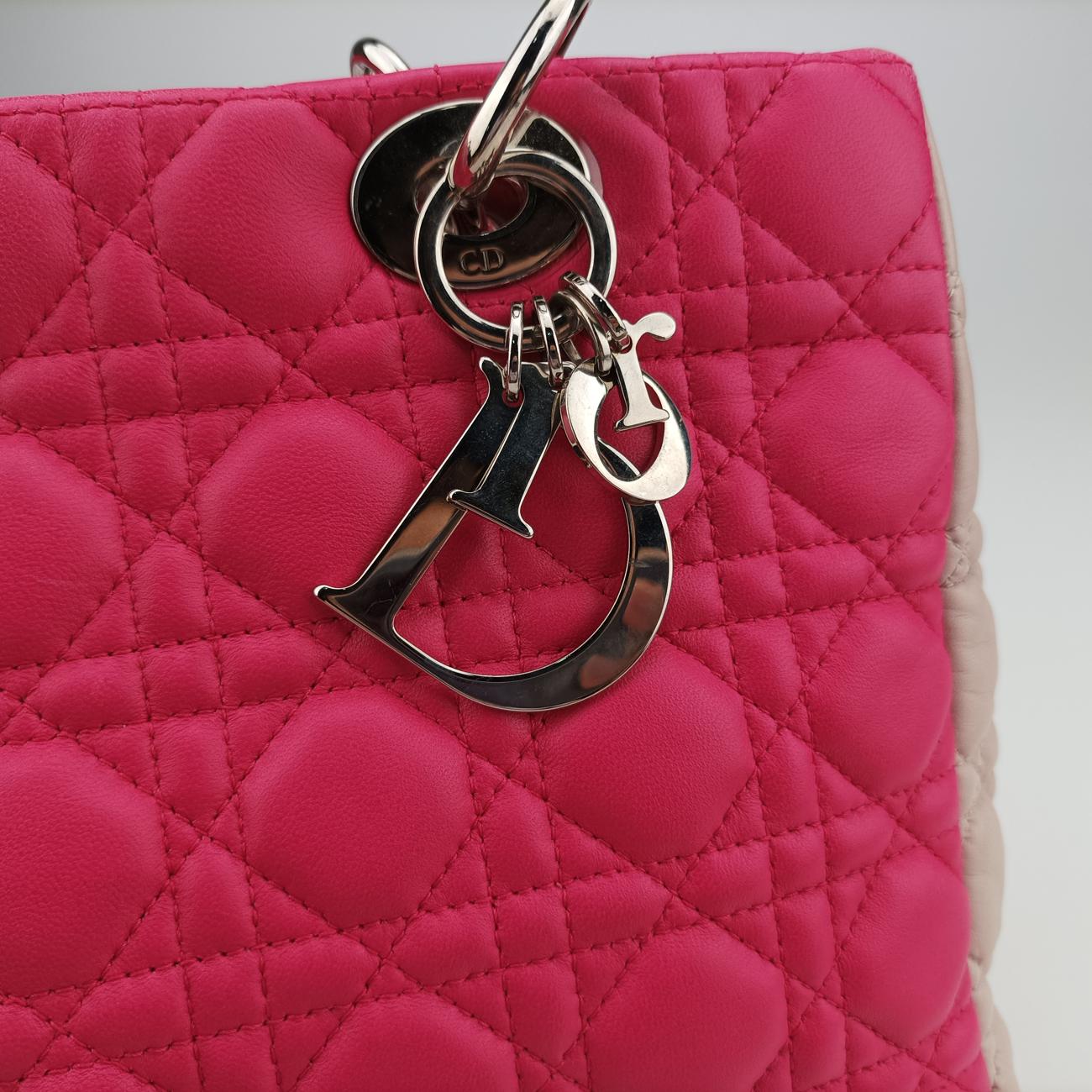 Kanage Soft ShoppingPink×Light pinklambskin01-RU-0193カナージュ ソフト ショッピングピンク×ライトピンクラムスキン01-RU-0193