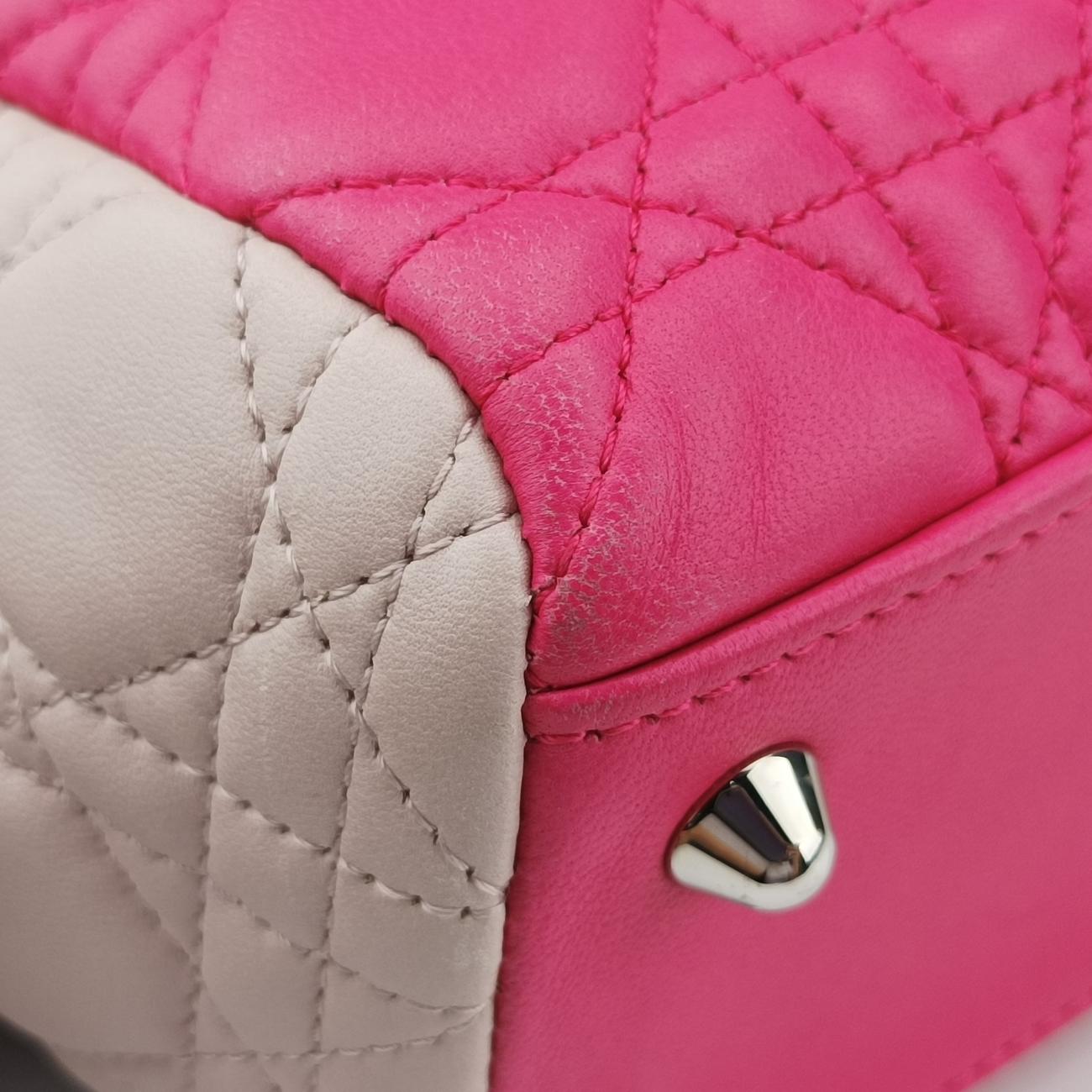 Kanage Soft ShoppingPink×Light pinklambskin01-RU-0193カナージュ ソフト ショッピングピンク×ライトピンクラムスキン01-RU-0193
