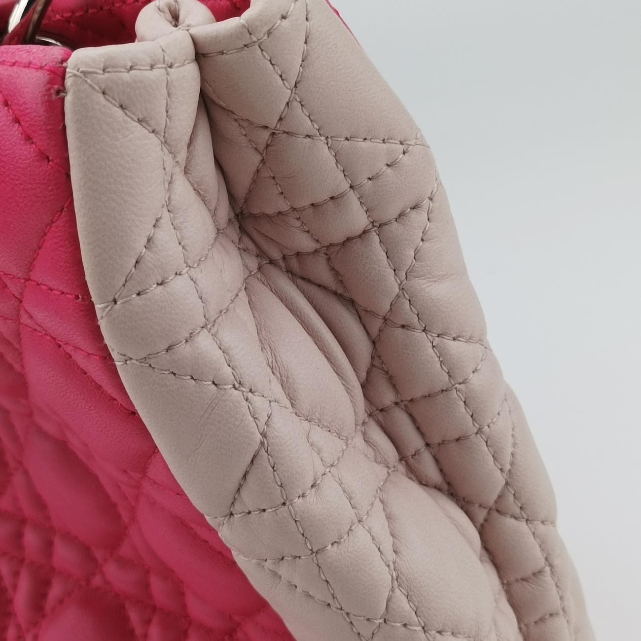 Kanage Soft ShoppingPink×Light pinklambskin01-RU-0193カナージュ ソフト ショッピングピンク×ライトピンクラムスキン01-RU-0193
