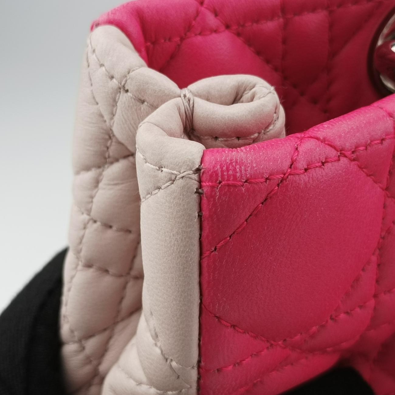 Kanage Soft ShoppingPink×Light pinklambskin01-RU-0193カナージュ ソフト ショッピングピンク×ライトピンクラムスキン01-RU-0193