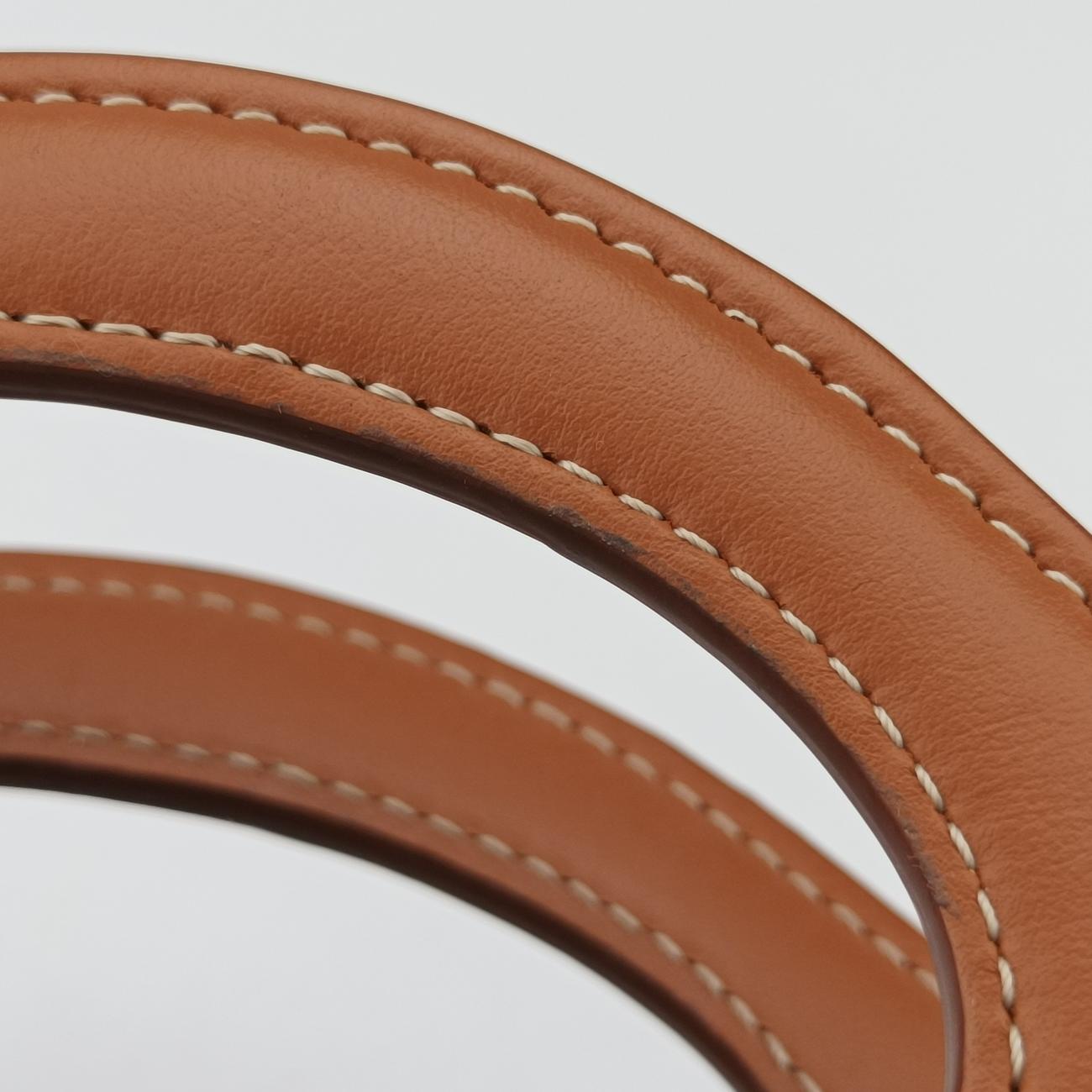 Mini Pocket BagBeige x WhiteCanvas x LeatherITTRESRL44SCAミニ ポケットバッグベージュ×ホワイトキャンバス×レザーITTRESRL44SCA