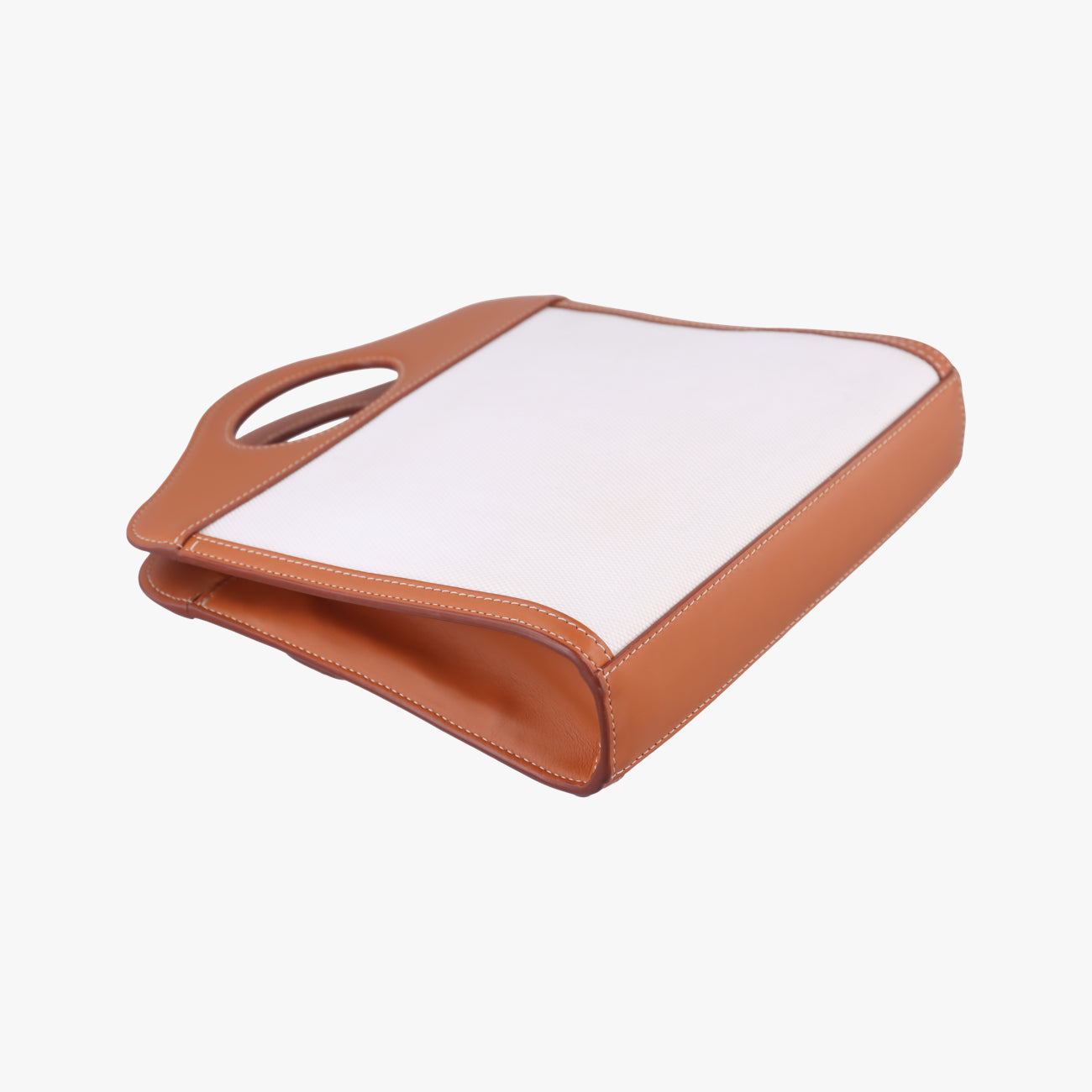 Mini Pocket BagBeige x WhiteCanvas x LeatherITTRESRL44SCAミニ ポケットバッグベージュ×ホワイトキャンバス×レザーITTRESRL44SCA