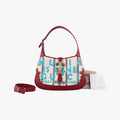 Balenciaga collaboration The Hacker Project Jackie 1961MulticolourLeather x Canvas636706E035800128バレンシアガ コラボ ザ ハッカー プロジェクト ジャッキー 1961マルチカラーレザーｘキャンバス636706E035800128