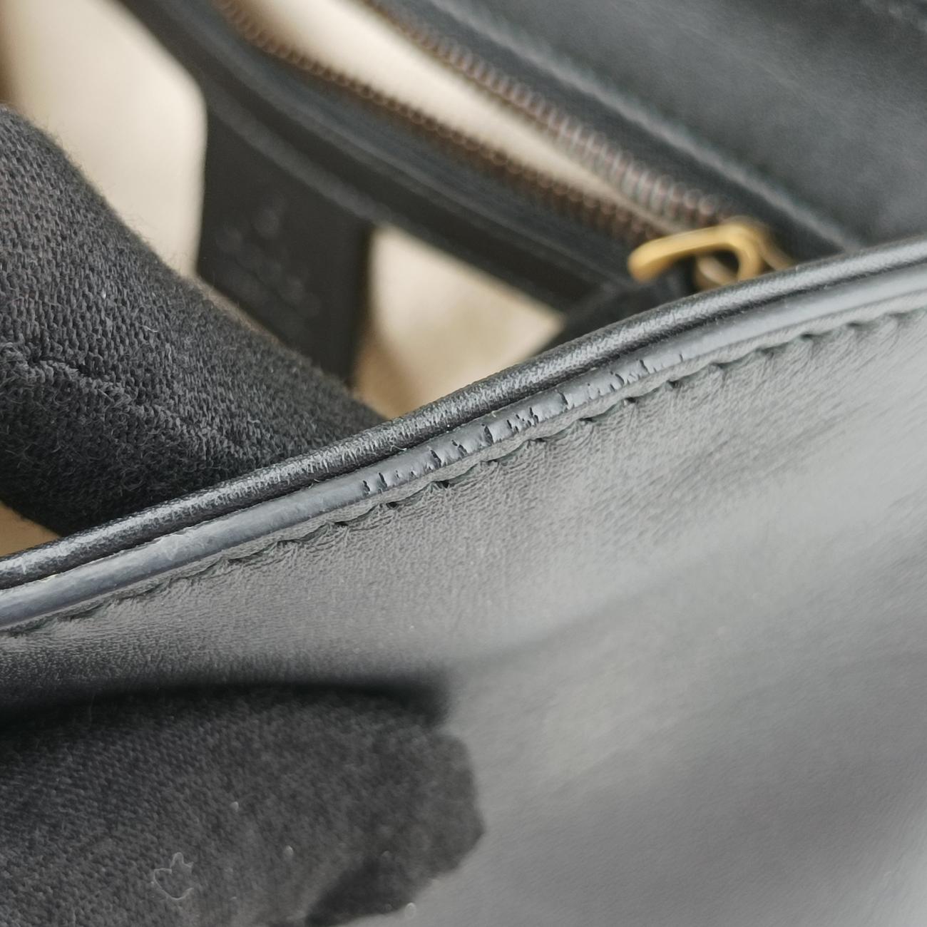 Bamboo Pearl StuddedBlack×whiteLeather476448B022393744バンブー パールスタッズブラック×ホワイトレザー476448B022393744