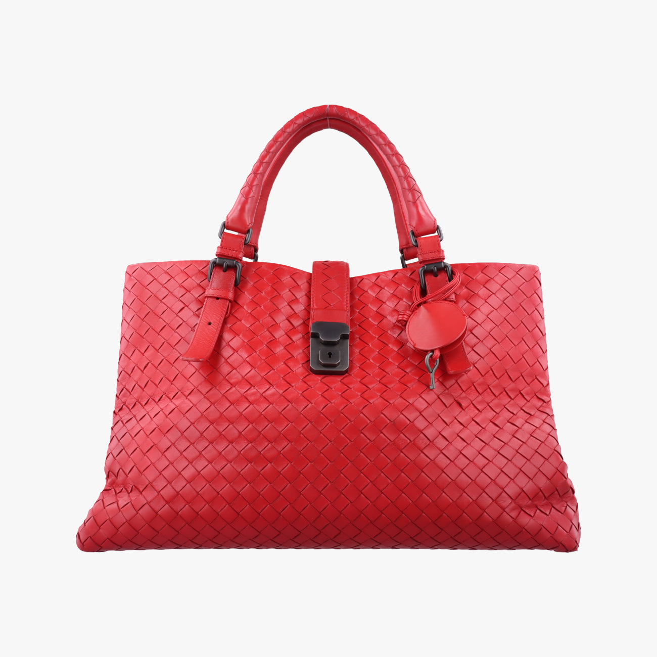 Roma IntrecciatoRedlambskinB02924019Uローマ イントレチャートレッドラムスキンB02924019U