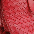 Roma IntrecciatoRedlambskinB02924019Uローマ イントレチャートレッドラムスキンB02924019U