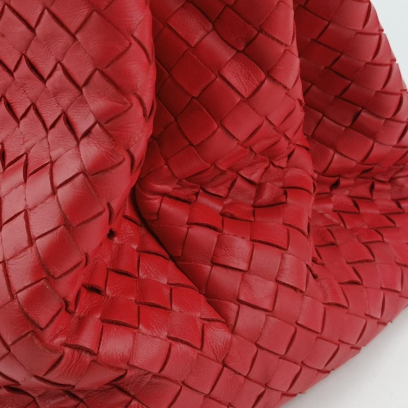 Roma IntrecciatoRedlambskinB02924019Uローマ イントレチャートレッドラムスキンB02924019U