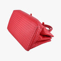 Roma IntrecciatoRedlambskinB02924019Uローマ イントレチャートレッドラムスキンB02924019U