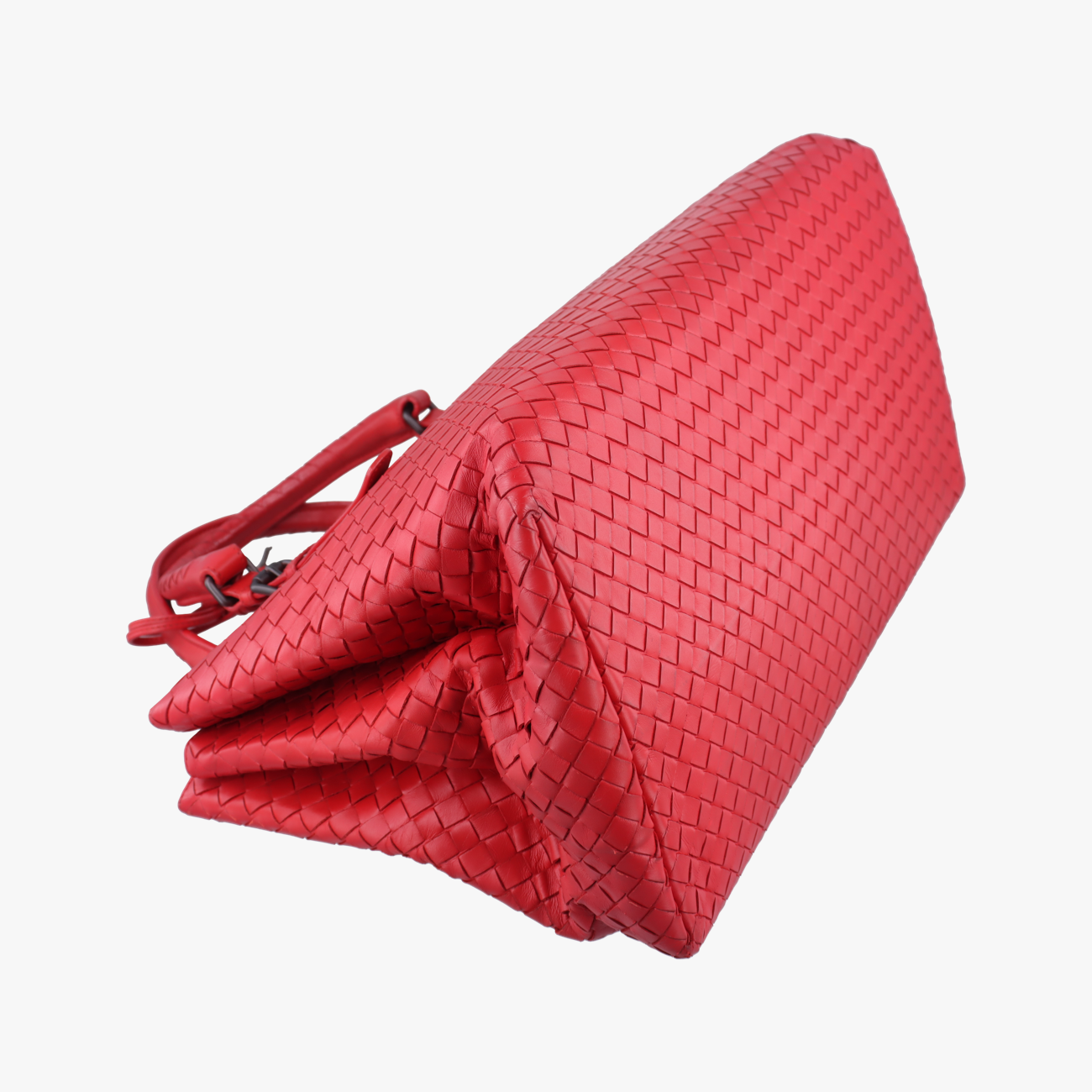 Roma IntrecciatoRedlambskinB02924019Uローマ イントレチャートレッドラムスキンB02924019U