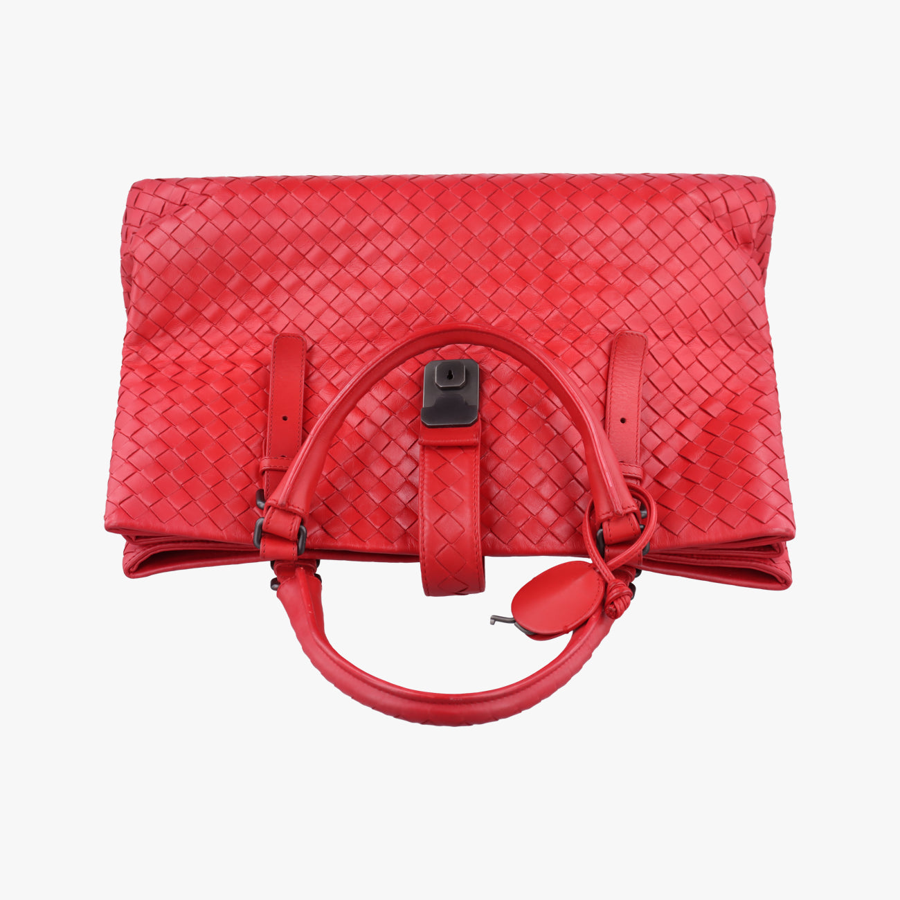 Roma IntrecciatoRedlambskinB02924019Uローマ イントレチャートレッドラムスキンB02924019U