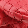 Roma IntrecciatoRedlambskinB02596044Zローマ イントレチャートレッドラムスキンB02596044Z
