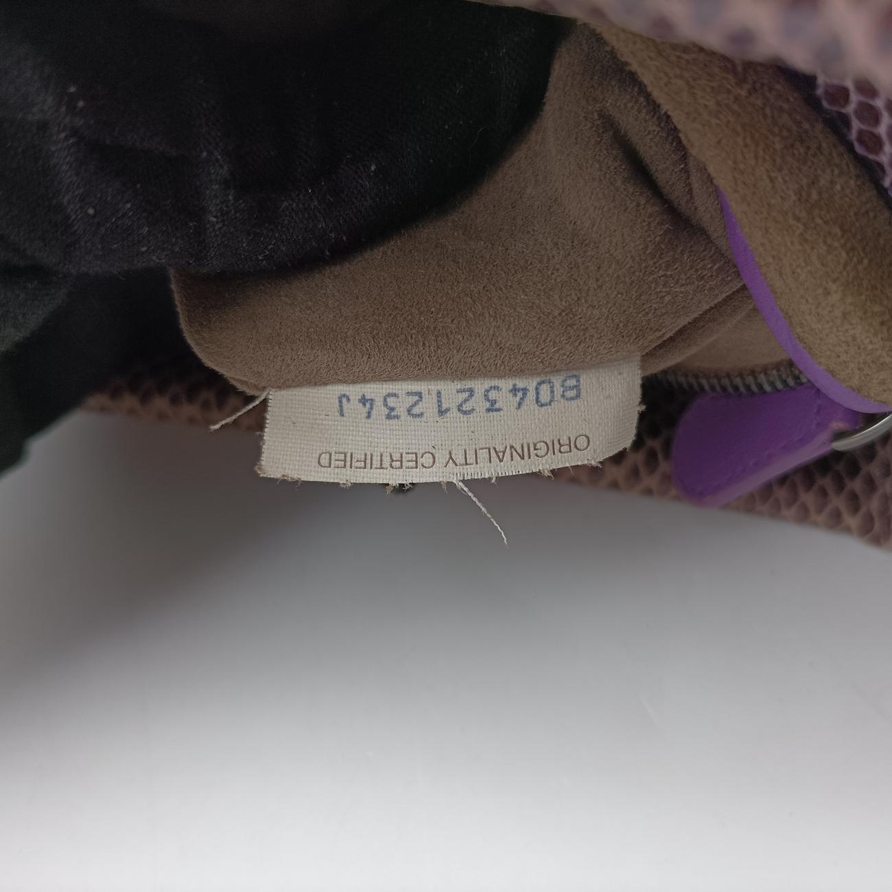 IntrecciatoPurpleLambskinB04321234JイントレチャートパープルラムスキンB04321234J