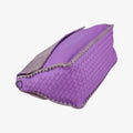IntrecciatoPurpleLambskinB04321234JイントレチャートパープルラムスキンB04321234J