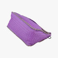 IntrecciatoPurpleLambskinB04321234JイントレチャートパープルラムスキンB04321234J
