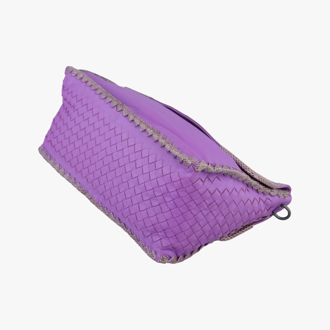 IntrecciatoPurpleLambskinB04321234JイントレチャートパープルラムスキンB04321234J