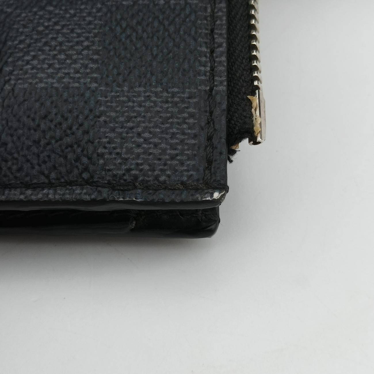 Sac Pla Messenger Animal PrintDamier GraphitePVC coated canvasN45276ICチップサックプラメッセンジャー アニマルプリントダミエグラフィットPVCコーティングキャンバスN45276ICチップ